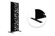 CASANOOV - Casanoov Lot de 2 panneaux décoratifs SUNNY Noir H.160  cm motifs côté droit - vignette