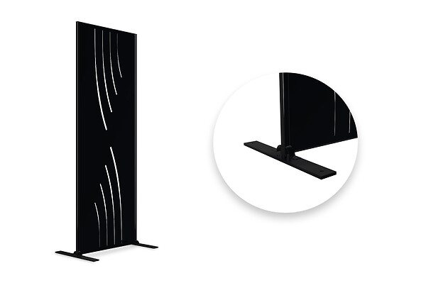 CASANOOV - Casanoov Panneau décoratif VELETA noir H.160  cm motifs intégral - large