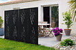 CASANOOV - Casanoov Panneau décoratif VELETA noir H.160  cm motifs intégral - vignette