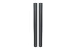 CASANOOV - Casanoov Portillon 1m ARLBERG H.140 cm aluminium gris + 2 poteaux ELDA aluminium gris - vignette