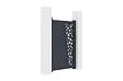 CASANOOV - Casanoov Portillon aluminium gris CERVINA RUIVO 1m hauteur 140  cm - vignette