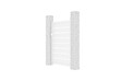 CASANOOV - Casanoov Portillon 1m VOGEL H.160  cm aluminium blanc - vignette