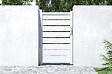 CASANOOV - Casanoov Portillon 1m VOGEL H.160  cm aluminium blanc - vignette