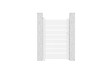CASANOOV - Casanoov Portillon 1m VOGEL H.160  cm aluminium blanc - vignette