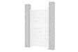 CASANOOV - Casanoov Portillon 1m EIGER H.180  cm blanc + Kit inversion ouverture - vignette