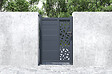 CASANOOV - Casanoov Portillon aluminum gris 1m RUIVO H.140 cm - vignette