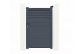 CASANOOV - Casanoov Portillon 1m CARPATIA H.160  cm aluminium gris - vignette