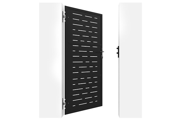 CASANOOV - Casanoov Portillon acier L.1m NALI ARLBERG H.200  cm noir mat - large