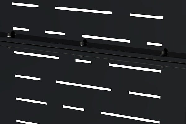 CASANOOV - Casanoov Portillon acier noir mat 1m NALI ARLBERG H.160 cm - large