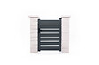CASANOOV - Casanoov Portillon ajustable en largeur 1m VOGEL H.140  cm alu gris - vignette