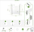 CASANOOV - Casanoov Portillon 1m EIGER H.115  cm aluminium blanc - vignette