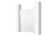 CASANOOV - Casanoov Portillon 1m EIGER H.115  cm aluminium blanc - vignette