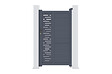 CASANOOV - Casanoov Portillon 1m ARLBERG H.180  cm aluminium gris - vignette