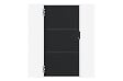 CASANOOV - Casanoov Portillon acier L.1m NALI H.200  cm noir mat - vignette
