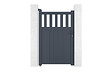 CASANOOV - Casanoov Portillon 1m SANTIS H.160  cm aluminium gris - vignette