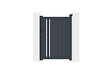 CASANOOV - Casanoov Portillon 1m GIONA H.140  cm aluminium gris - vignette