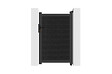 CASANOOV - Casanoov Portillon bois composite plein 1m ATHOS H.160 cm gris anthracite avec cadre aluminium - vignette