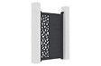 CASANOOV - Casanoov Portillon aluminium gris 1m RUIVO H.160 cm - vignette