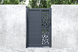 CASANOOV - Casanoov Portillon aluminium gris 1m RUIVO H.160 cm - vignette
