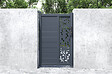 CASANOOV - Casanoov Portillon aluminium gris 1m FOLYA H.160 cm - vignette