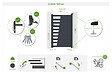 CASANOOV - Casanoov Portillon aluminium gris CERVINA 1m hauteur 160  cm - vignette