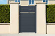 CASANOOV - Casanoov Portillon 1m CIMONE H.160  cm aluminium gris - vignette