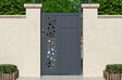 CASANOOV - Casanoov Portillon 1m SUNNY H.160  cm aluminium gris - vignette