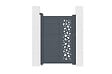 CASANOOV - Casanoov Portillon 1m SUNNY H.140  cm + 2 Poteaux H.166  cm aluminium gris - vignette