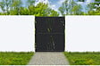 CASANOOV - Casanoov Portillon acier noir mat 1m NALI VELETA H.120 cm - vignette