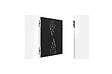 CASANOOV - Casanoov Portillon acier noir mat 1m NALI VELETA H.120 cm - vignette