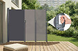 CASANOOV - Casanoov Paravent extérieur rétractable PILAT 3x1,6 m gris anthracite - vignette