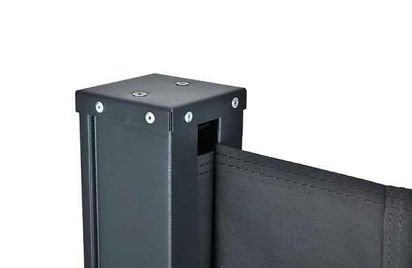 CASANOOV - Casanoov Paravent extérieur rétractable PILAT 3x1,6 m gris anthracite - large