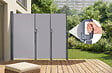 CASANOOV - Casanoov Paravent extérieur rétractable PILAT 3x1,8 m gris clair - vignette