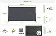 CASANOOV - Casanoov Paravent extérieur rétractable PILAT 5x1,6 m gris anthracite - vignette
