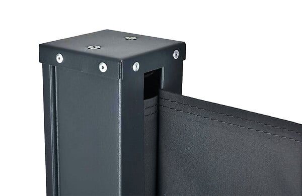 CASANOOV - Casanoov Paravent extérieur rétractable PILAT 5x1,6 m gris anthracite - large