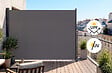 CASANOOV - Casanoov Paravent extérieur rétractable PILAT 3x1,8 m gris anthracite - vignette