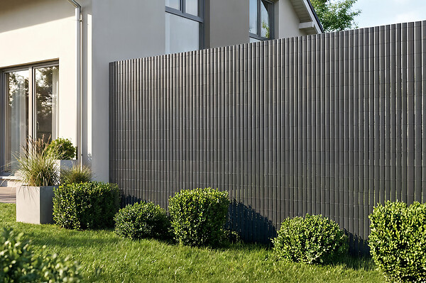 CASANOOV - Casanoov Canisse PVC VISO L.10m x H.1,8m Gris anthracite - large