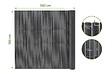 CASANOOV - Casanoov Canisse PVC VISO L.5 m x H.1,8m Gris anthracite - vignette
