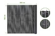 CASANOOV - Casanoov Canisse PVC VISO L.3 m x H.1,8m Gris anthracite - vignette