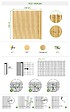 CASANOOV - Casanoov Canisse PVC VISO L.3 m x H.1,8m Beige - vignette