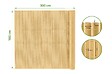 CASANOOV - Casanoov Canisse PVC VISO L.3 m x H.1,8m Beige - vignette