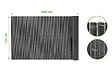 CASANOOV - Casanoov Canisse PVC VISO L.8m x H.1,2 m Gris anthracite - vignette