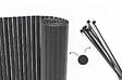 CASANOOV - Casanoov Canisse PVC VISO L.8m x H.1,5 m Gris anthracite - vignette