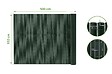 CASANOOV - Casanoov Canisse PVC VISO L.5 m x H.1,5 m Vert - vignette