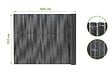 CASANOOV - Casanoov Canisse PVC VISO L.5 m x H.1,5 m Gris anthracite - vignette