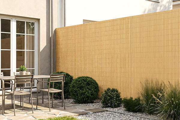 CASANOOV - Casanoov Canisse PVC VISO L.10m x H.1,8m Beige - large