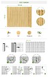 CASANOOV - Casanoov Canisse PVC VISO L.5 m x H.1,5 m Beige - vignette