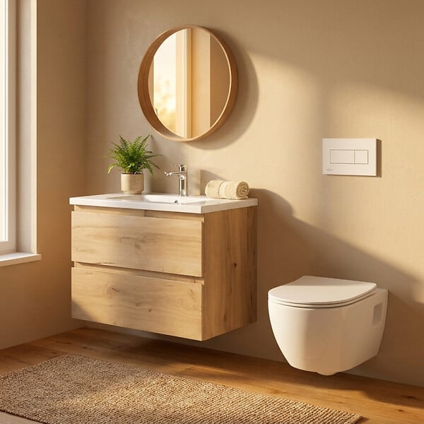 VILLEROY & BOCH - Pack WC Bâti-support Villeroy & Boch ViConnect + WC sans bride SAT + Abattant SoftClose + Plaque Blanche (ViConnectProject-2) - large