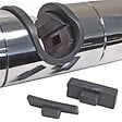 ONDEE - Support de barre de douche - Compatible : Ø 18, 19, 22, 25 mm - vignette