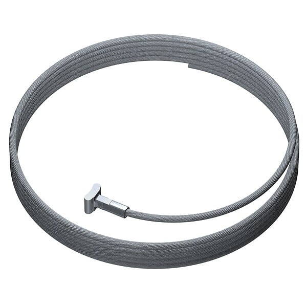 ARTITEQ - Pack de 5 câbles en acier + solid slider 2 mm pour cimaise - Accrochage Tableau Artiteq 100 cm - large
